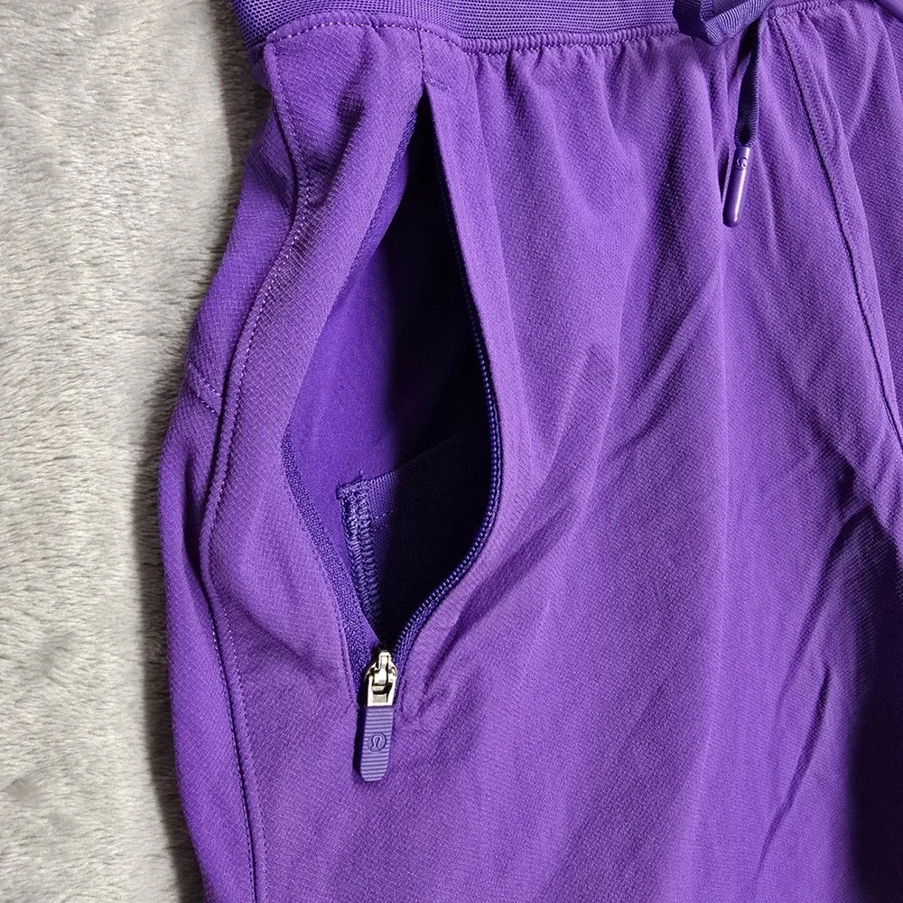 Lululemon License to Train High-Rise Short Womens 4 Purple LW7CPYS Run Hike Yoga